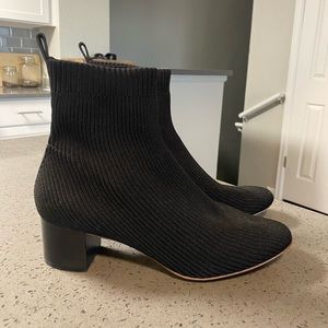 Everlane sock bootie black 7.5